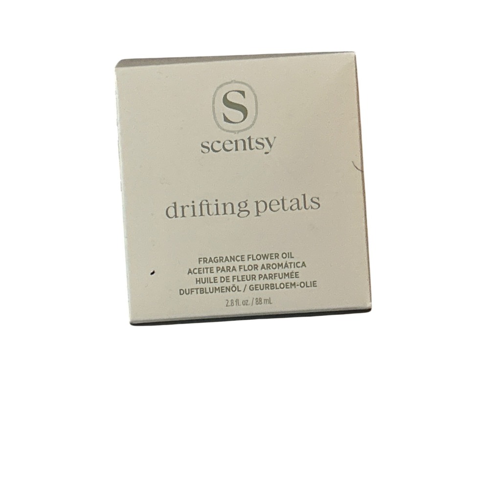 Scentsy Drifting Petals Fragrance Flower Oil 2.8 fl oz 88 mL New in Box